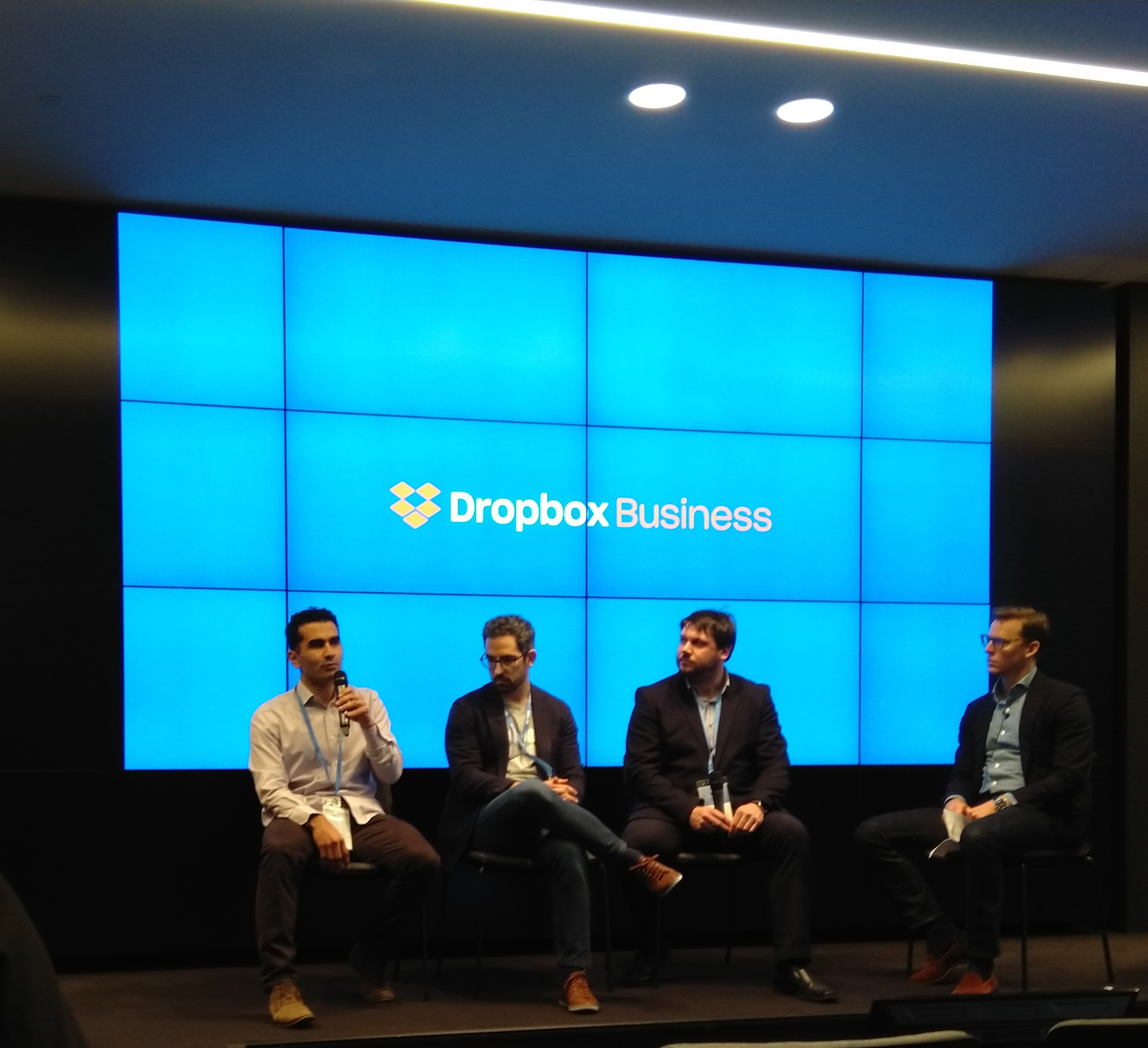 Yener Adal at the Dropbox Business Event